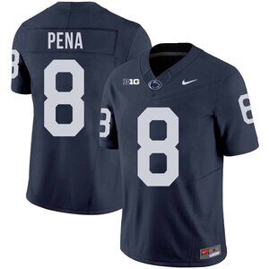 Mens Youths Select Size For Trebor Pena Vapor Navy Blue Stitched Jersey